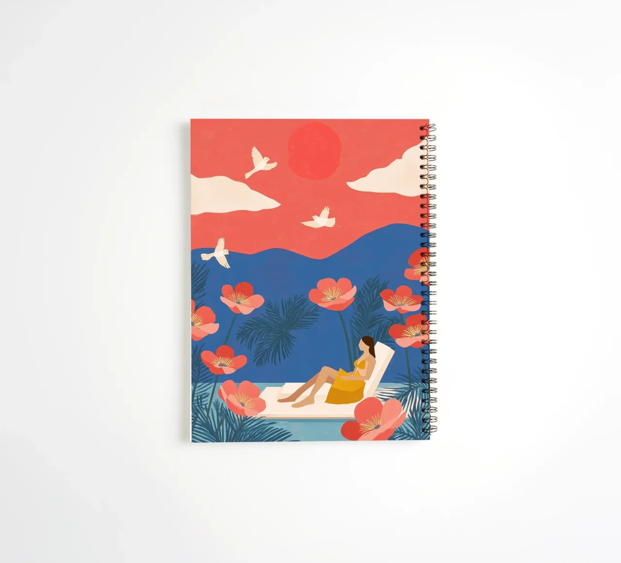 Floating in a Field of Dreams diario ad anelli da Clara August