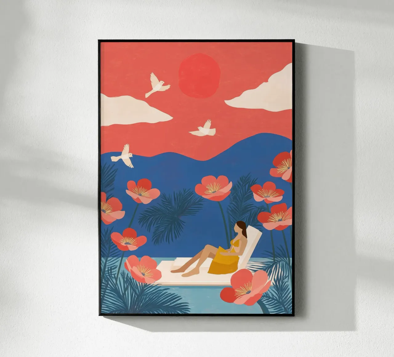 Floating in a Field of Dreams plexiglass da Clara August