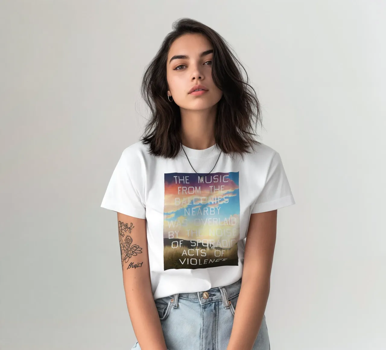 Ed Ruscha The Music from the Balconies t-shirt by Marcobarshop