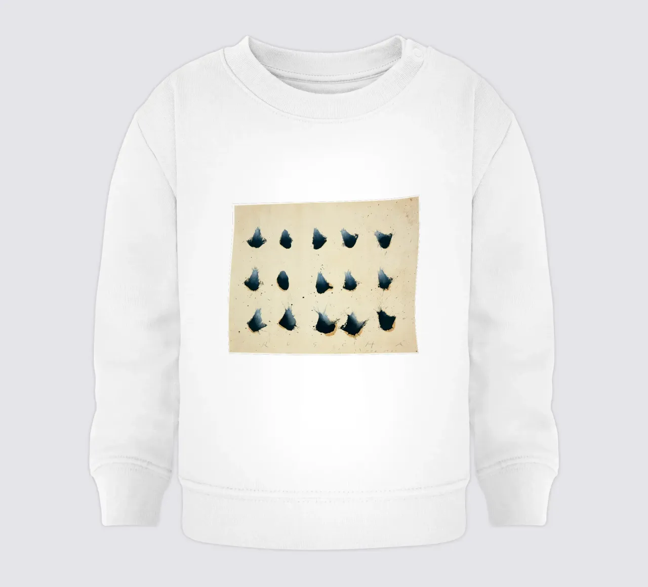 Ed Ruscha Senza titolo felpa neonato da Marcobarshop