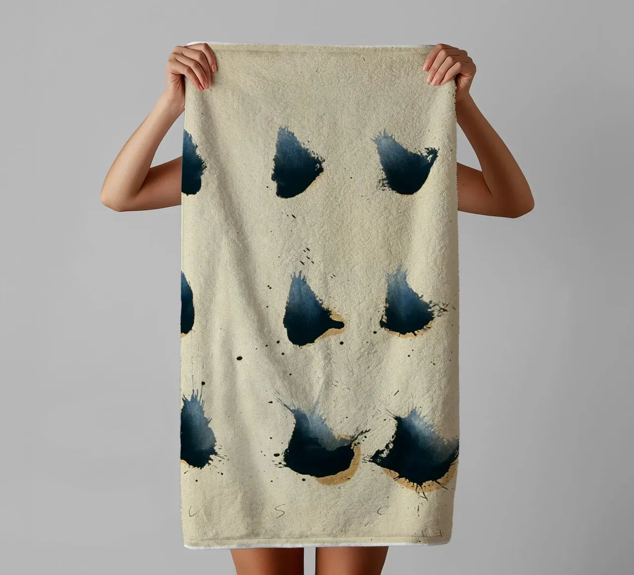 Ed Ruscha Untitled towel by Marcobarshop