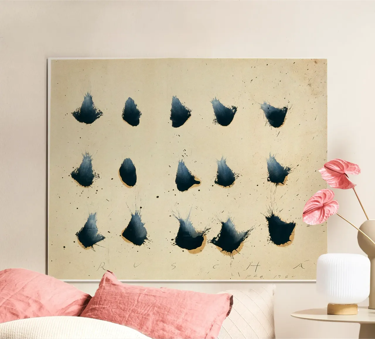 Ed Ruscha Untitled hahnemühle by Marcobarshop