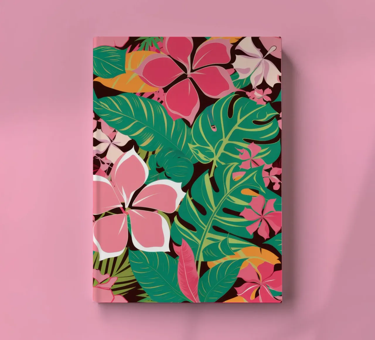 Tropical Hibiscus Dream notebook by Veil Maya
