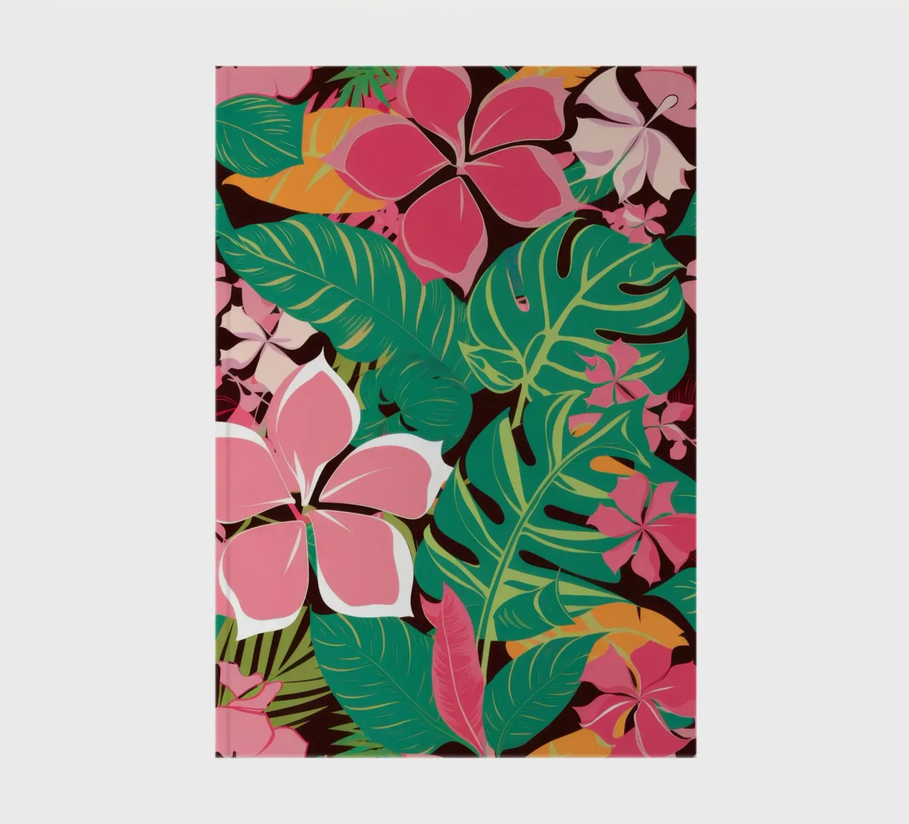 Tropical Hibiscus Dream notebook by Veil Maya