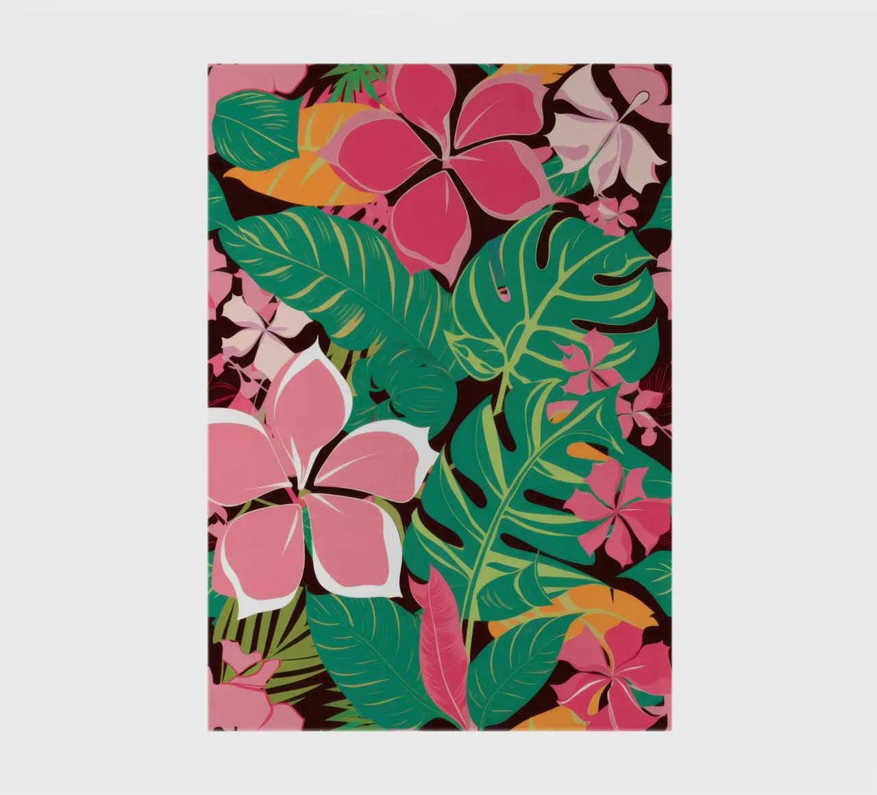 Tropical Hibiscus Dream notebook by Veil Maya