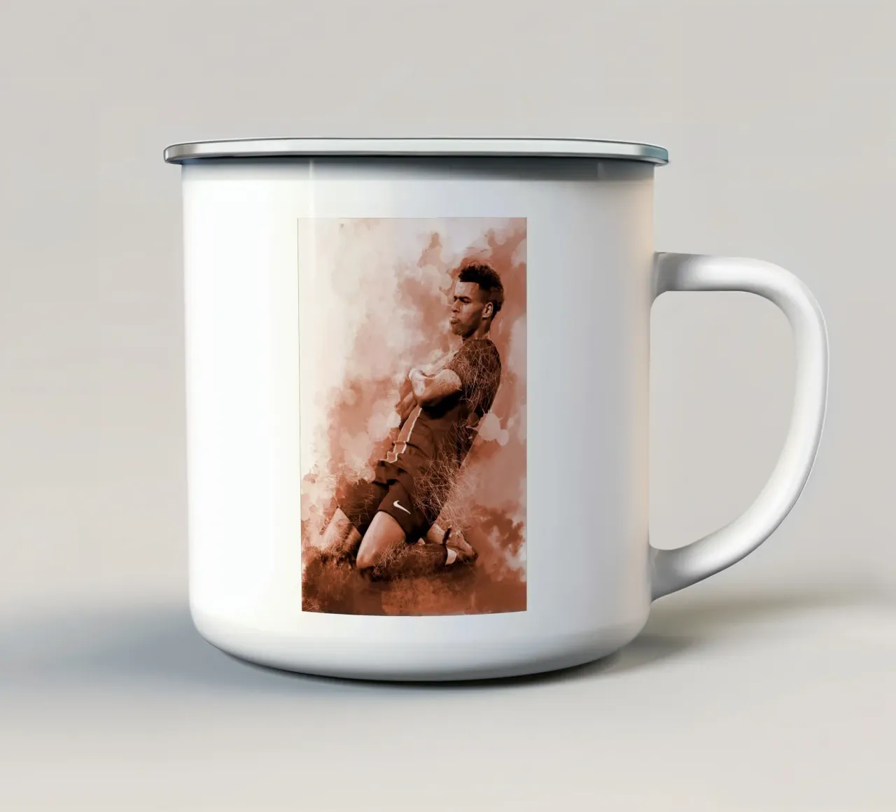 Desire Doue artwork tazza in smalto da Lembayung art