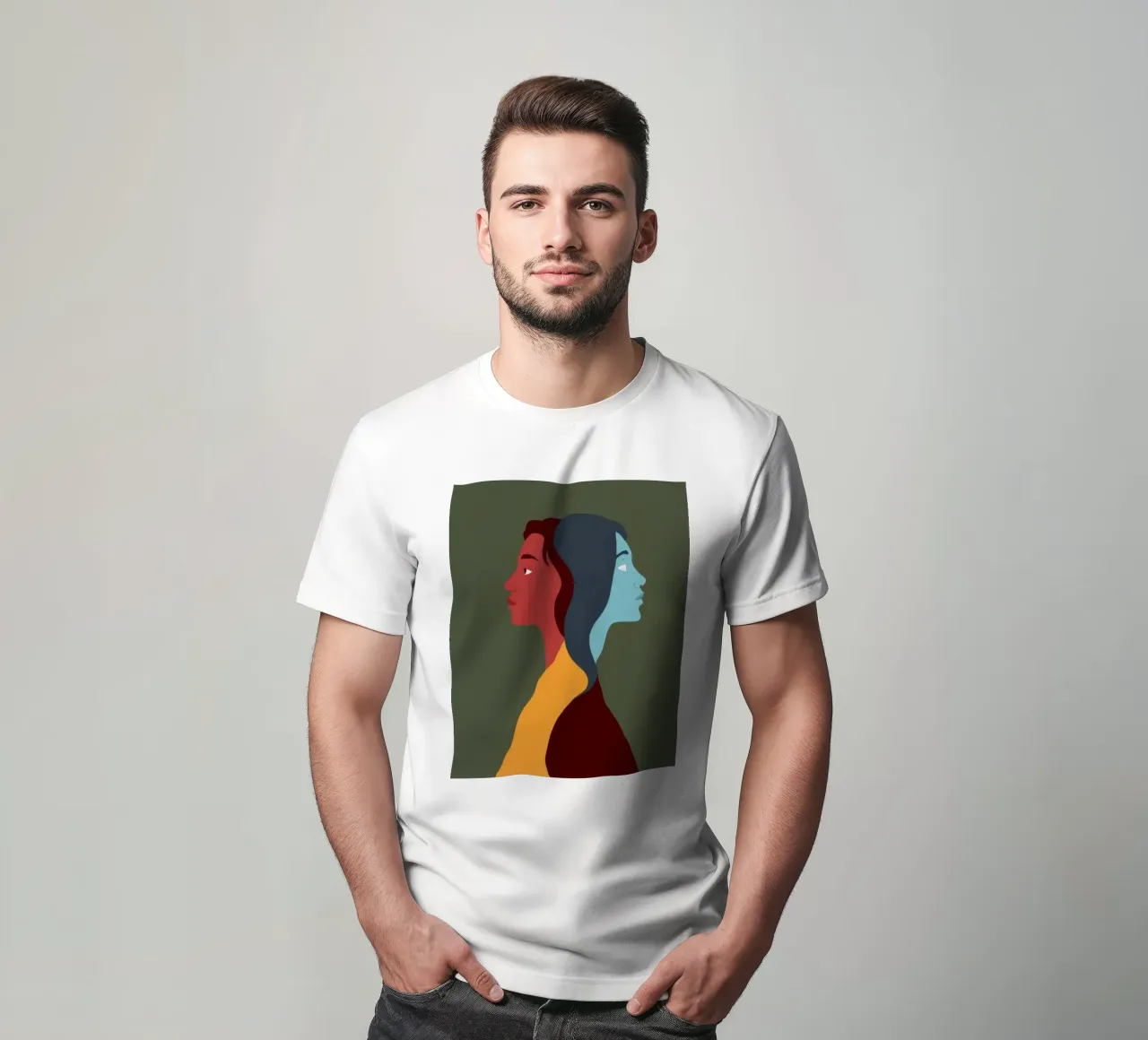 Dualità Anima condivisa t-shirt da Prism Ritual