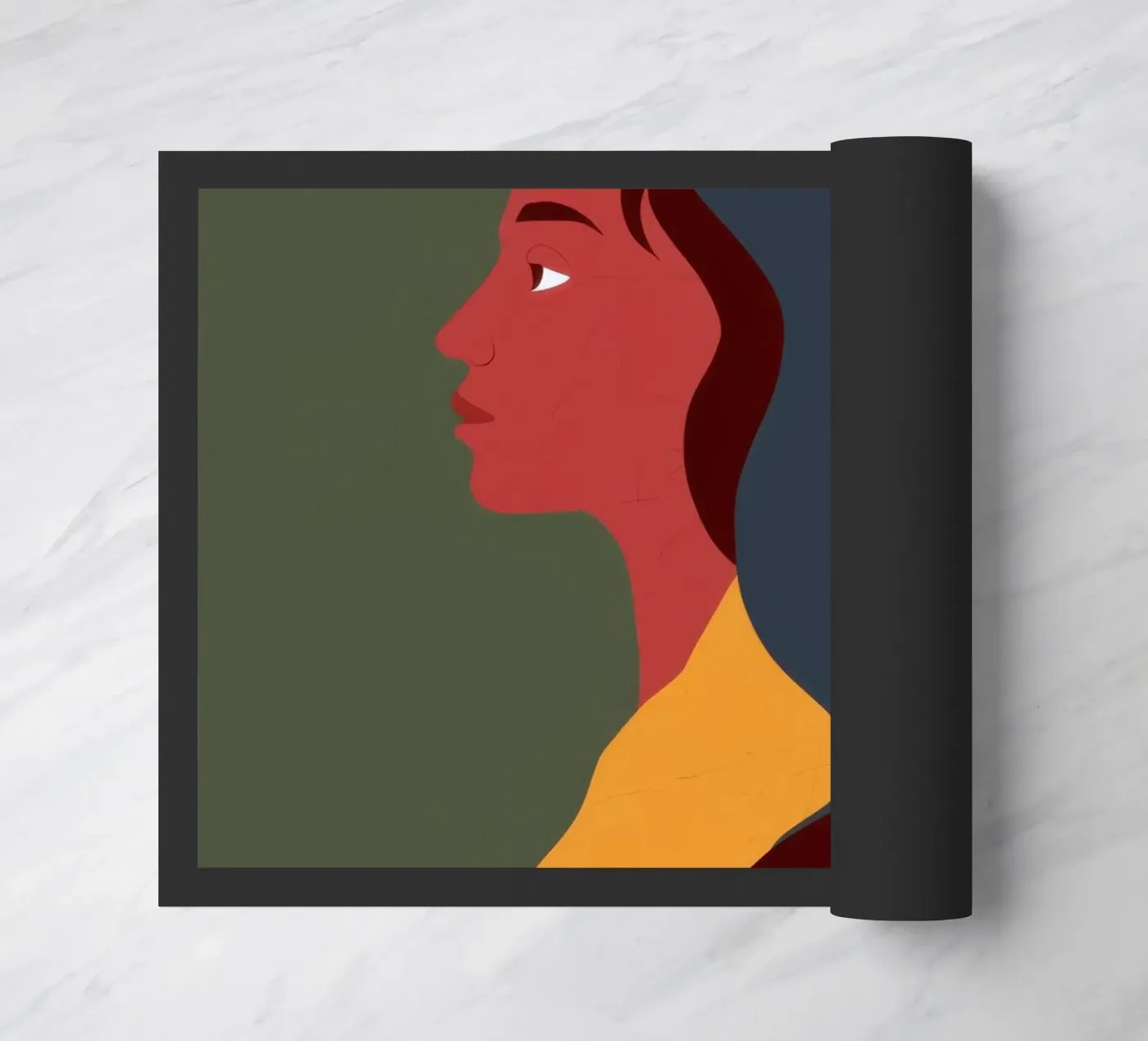 Duality Shared Soul doormat by Prism Ritual