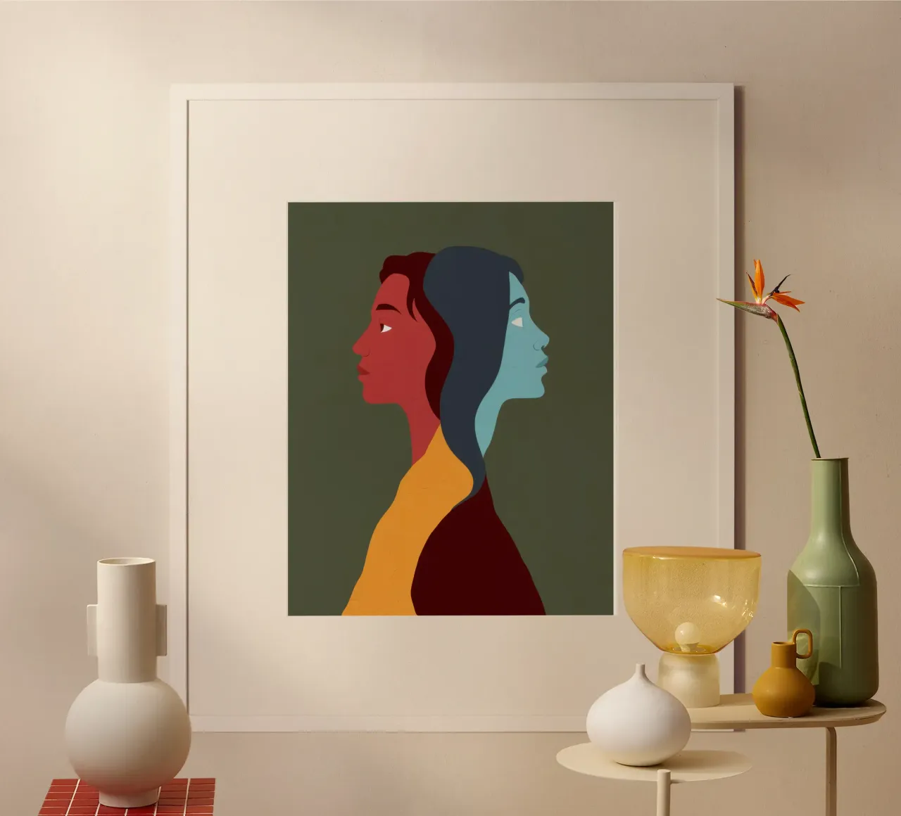 Duality Shared Soul poster by Prism Ritual