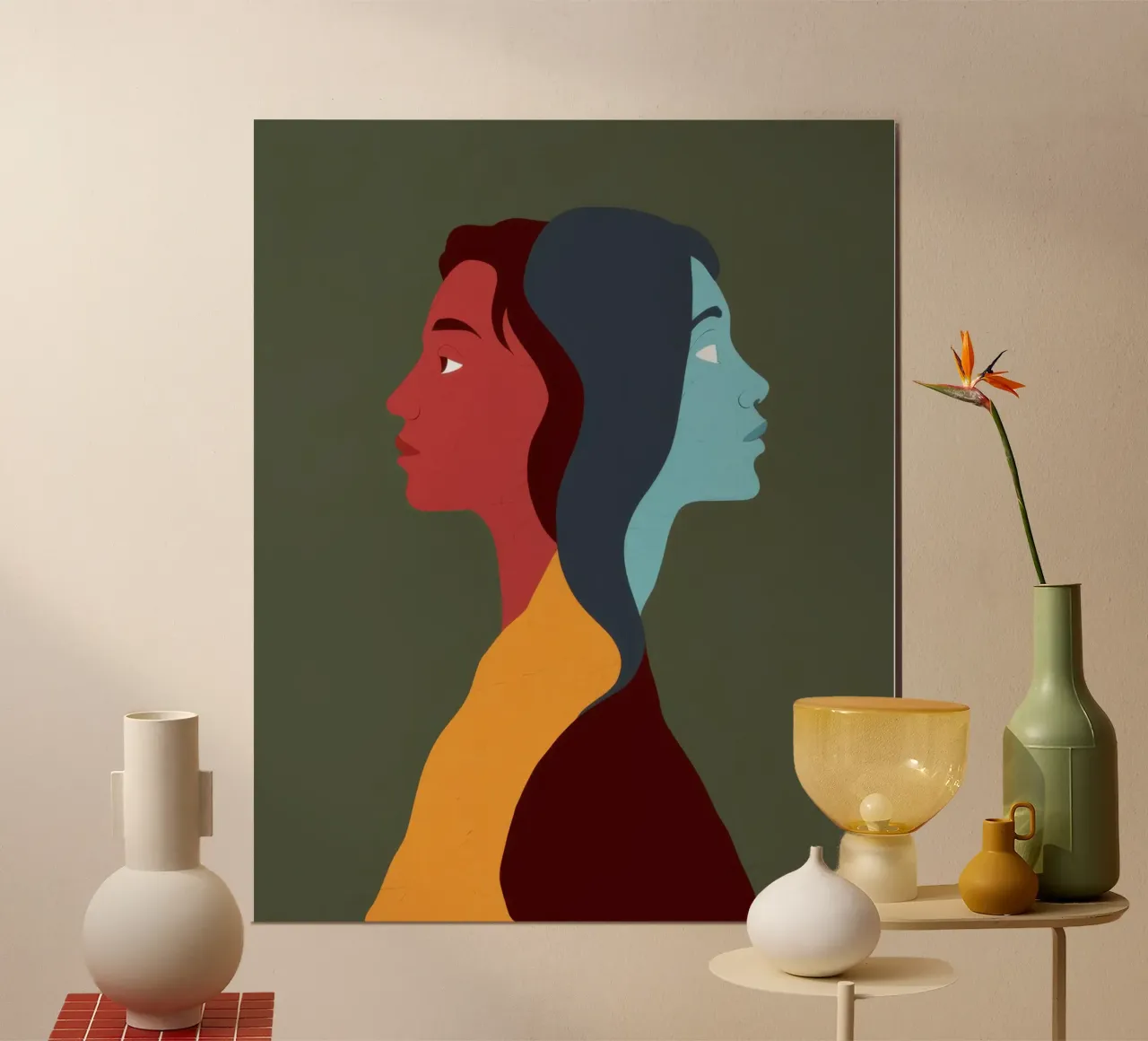 Duality Shared Soul poster by Prism Ritual