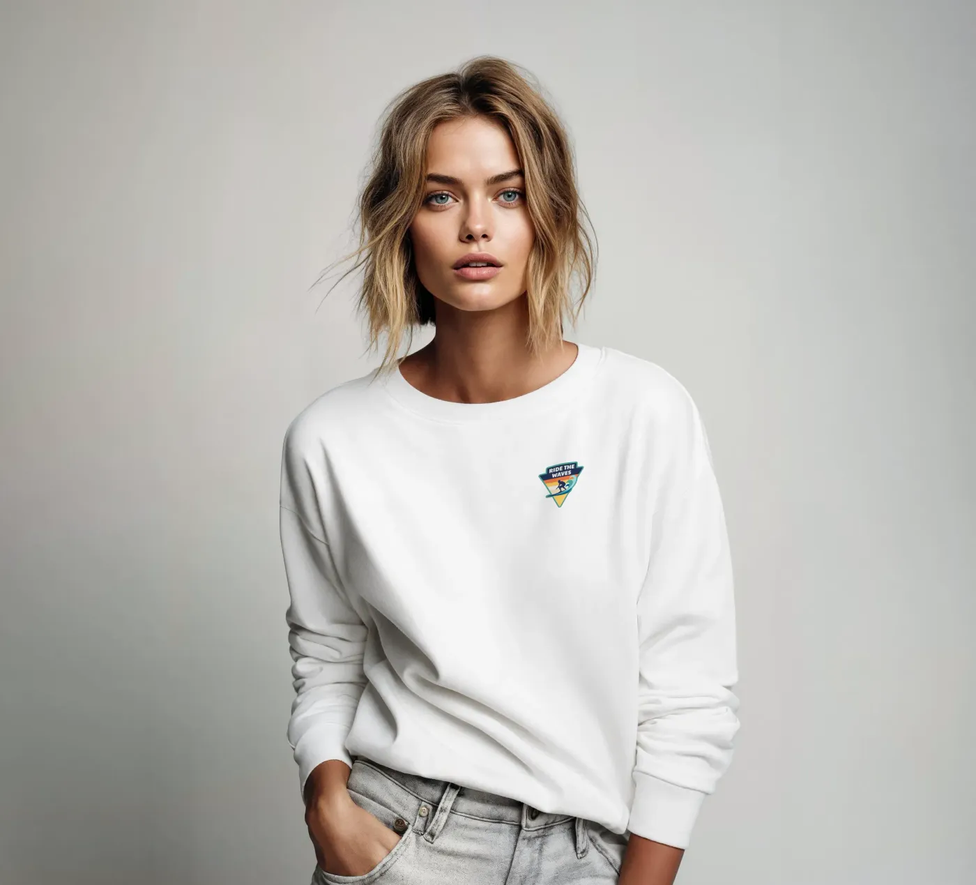 Waves sweatshirt van Apparel King