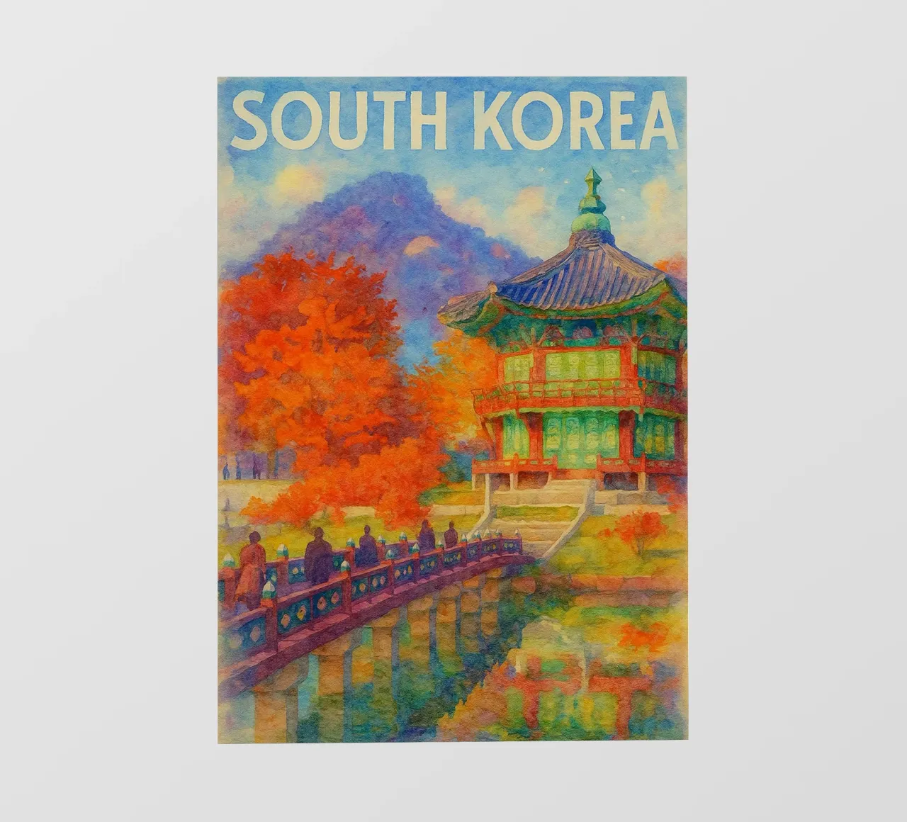 Corea del Sud dipingere l'immaginazione pellicola backlit da Diamond