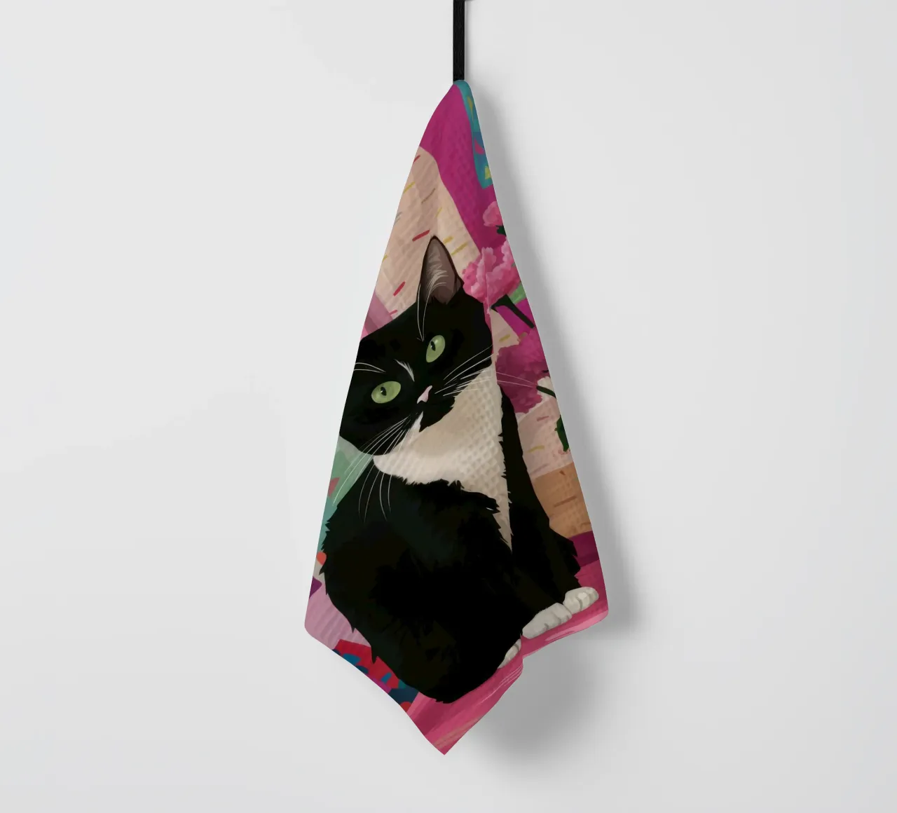 Tuxedo Peony Guard torchon de Prism Ritual