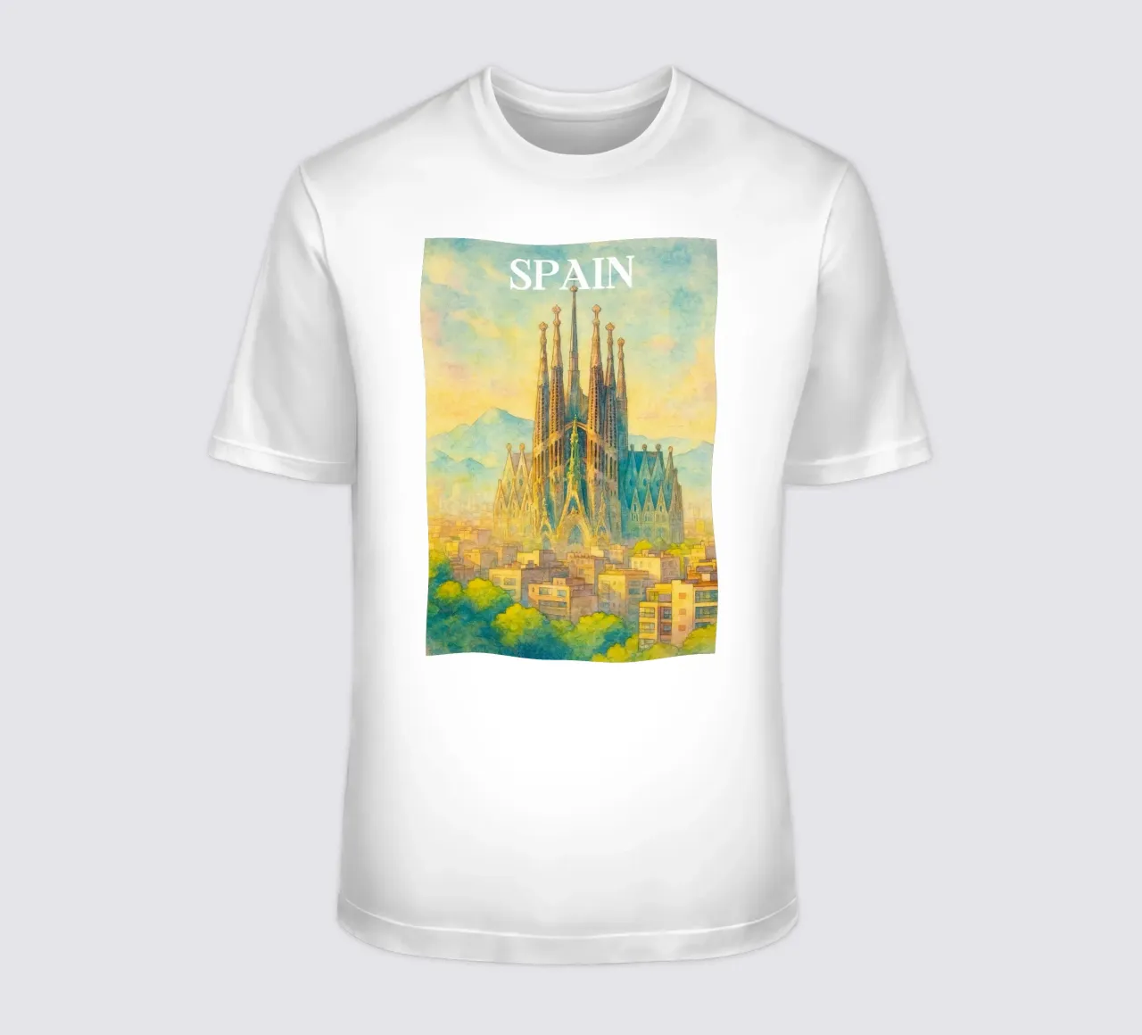 Spagna Dipingere l'immaginazione t-shirt da Diamond