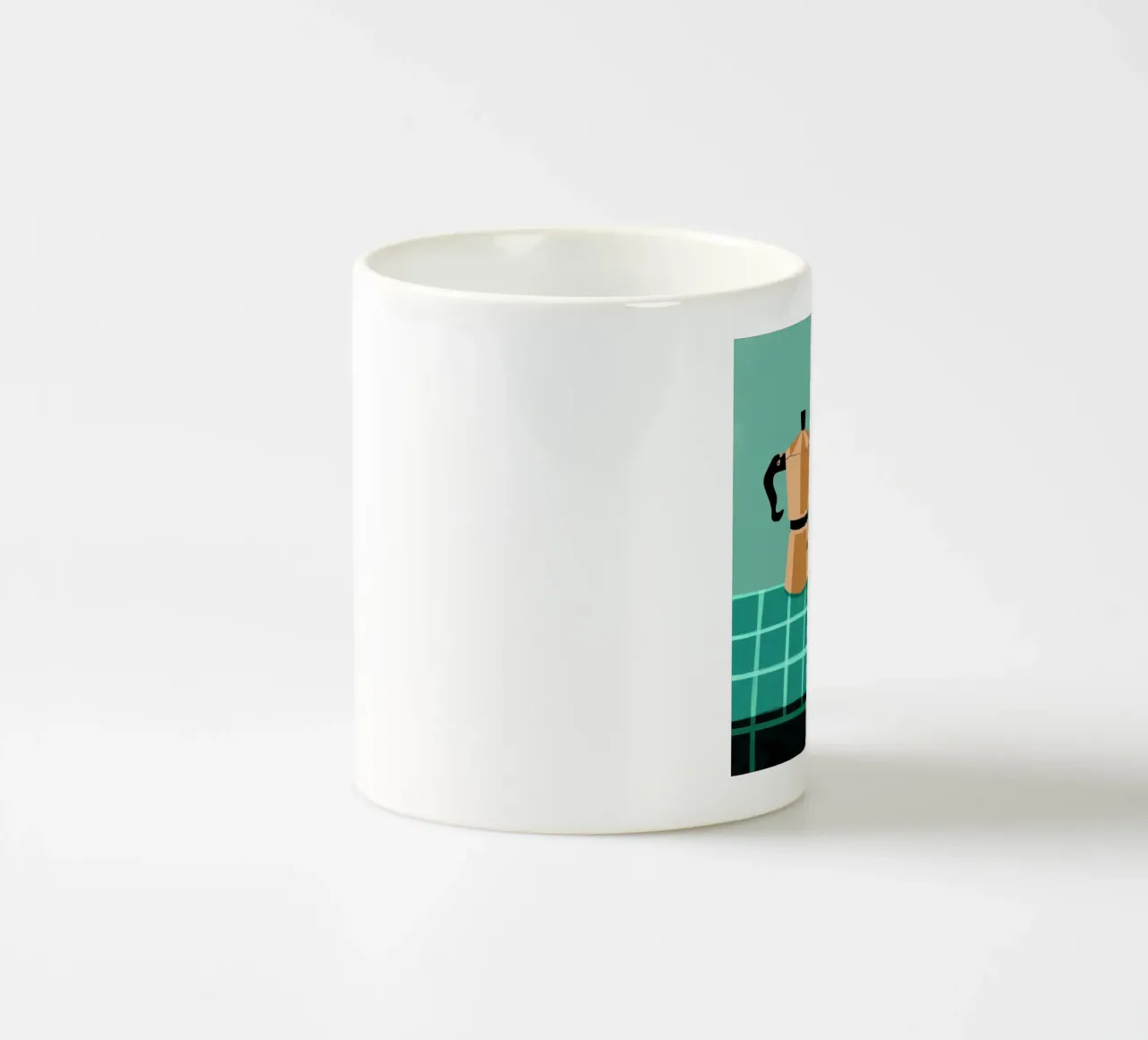 Momento Moka mattutino tazza in ceramica da Veil Maya
