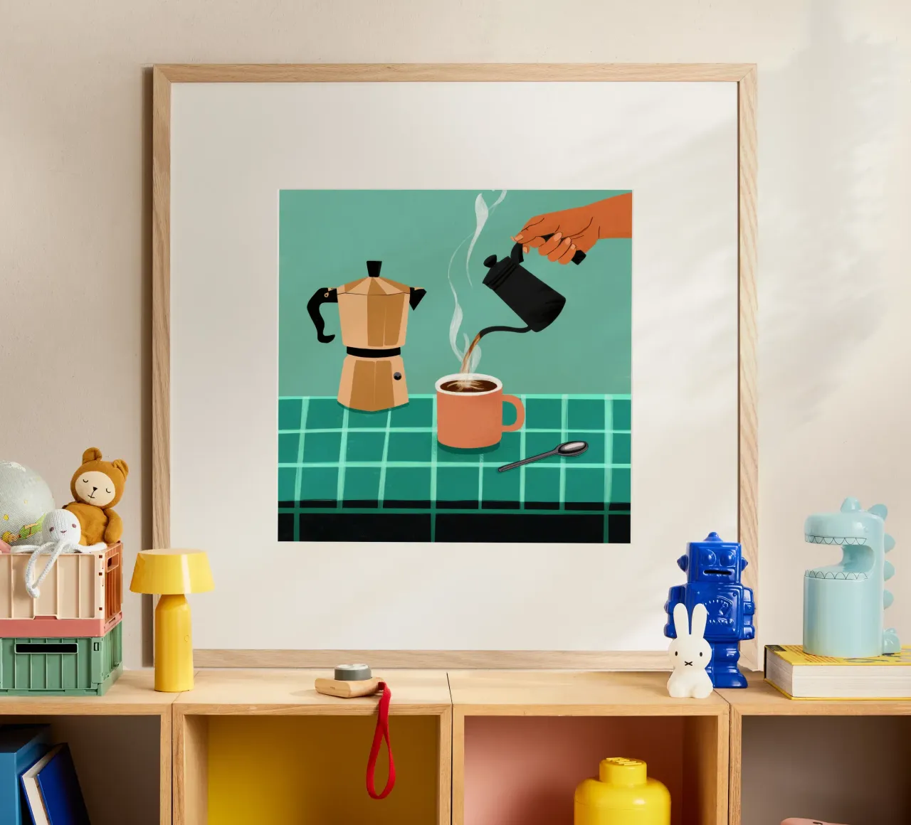 Morning Moka Moment hahnemühle by Veil Maya