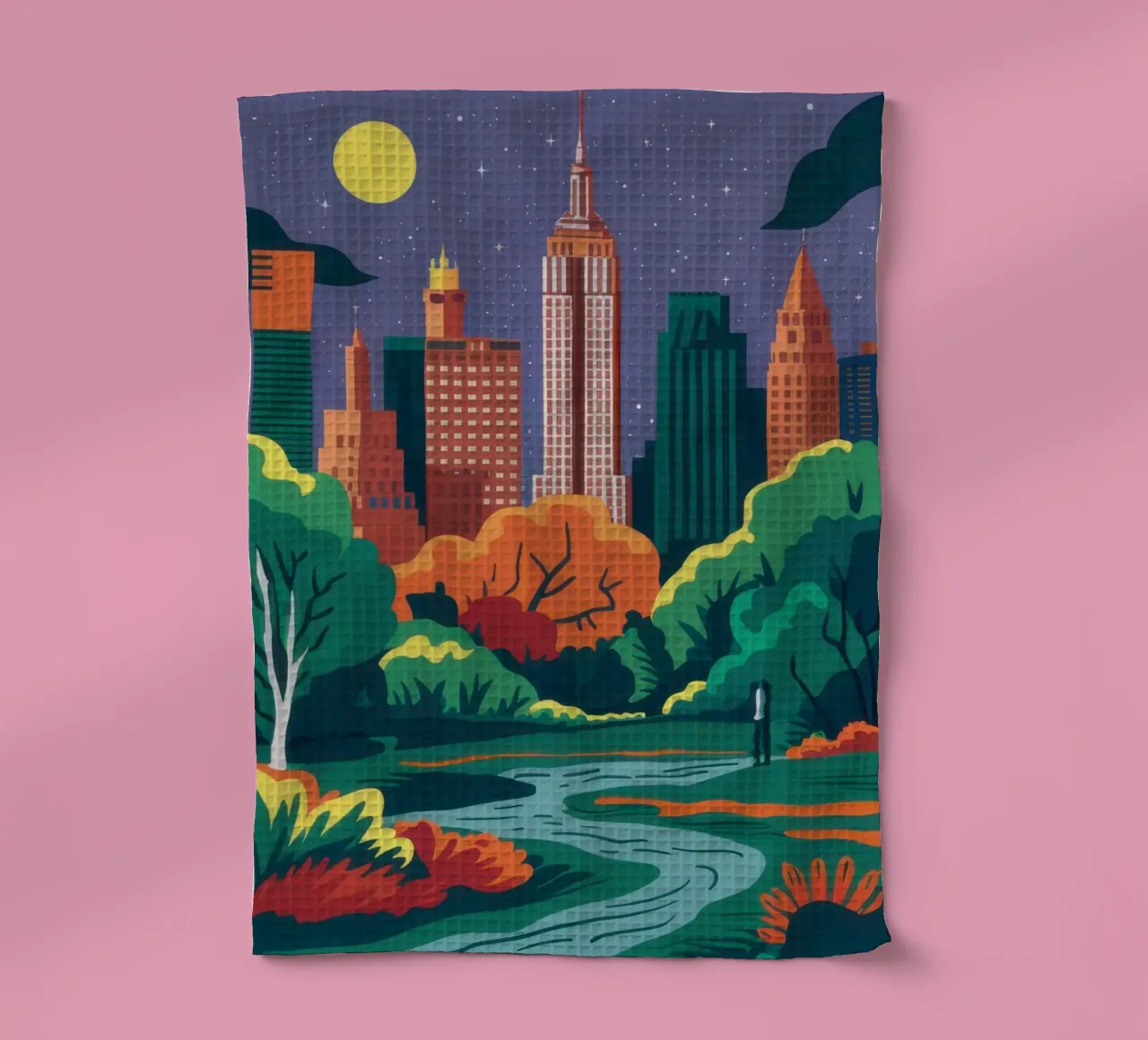 Autunno a Central Park canovaccio da cucina da Veil Maya