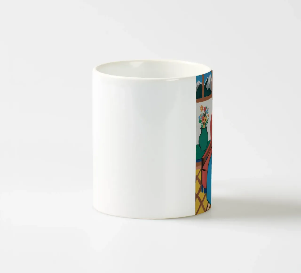 Cerúleo Tranquilidad taza de cerámica de Prism Ritual