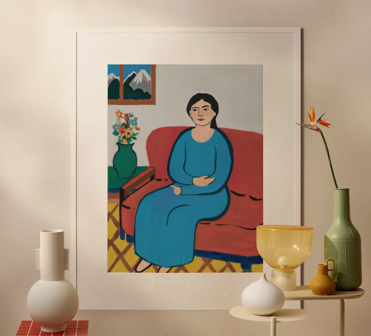 Ceruleo Tranquillo Portamento poster da Prism Ritual