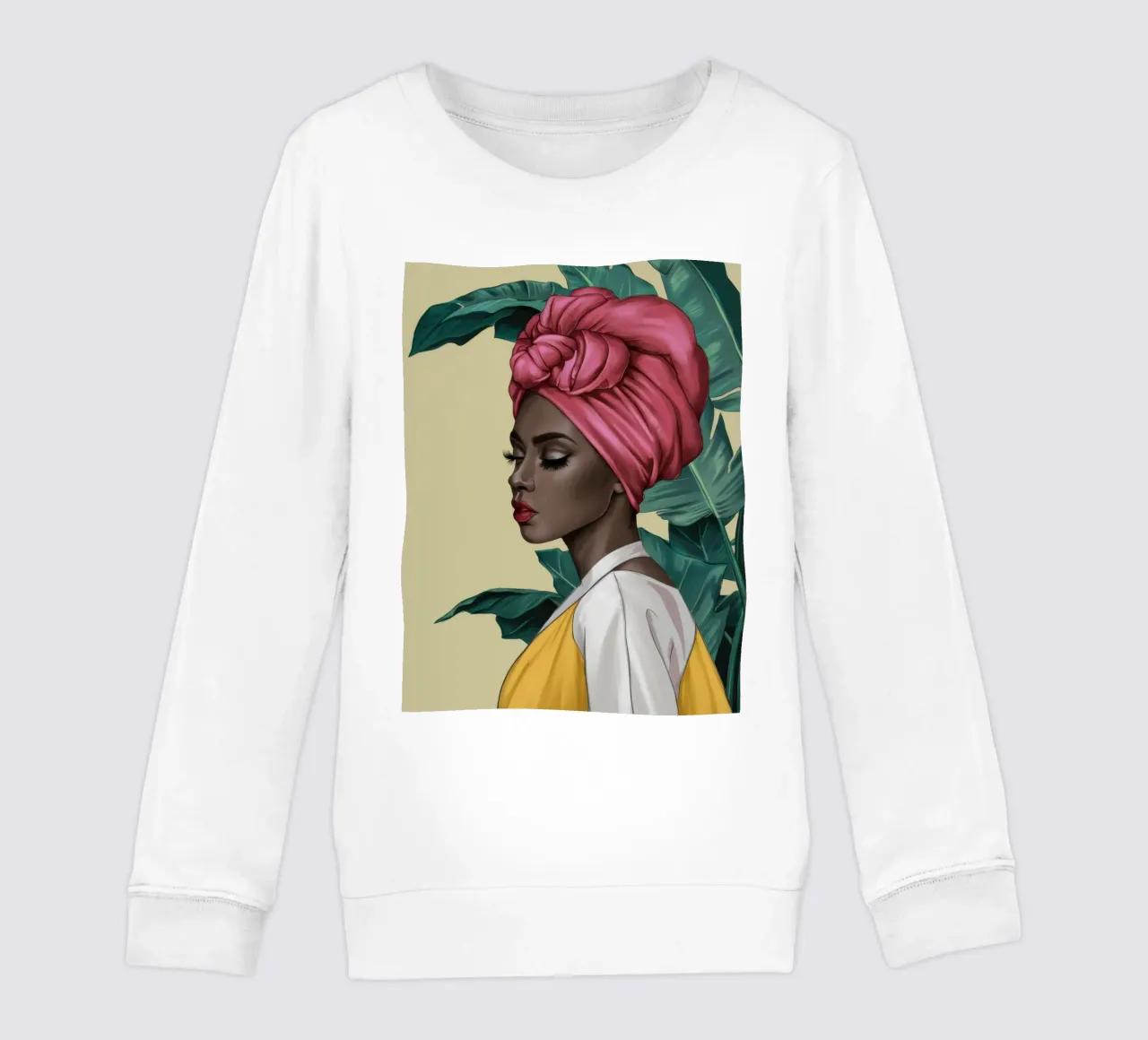 Grace in turbante rosa felpa bambino da Flock Reverie