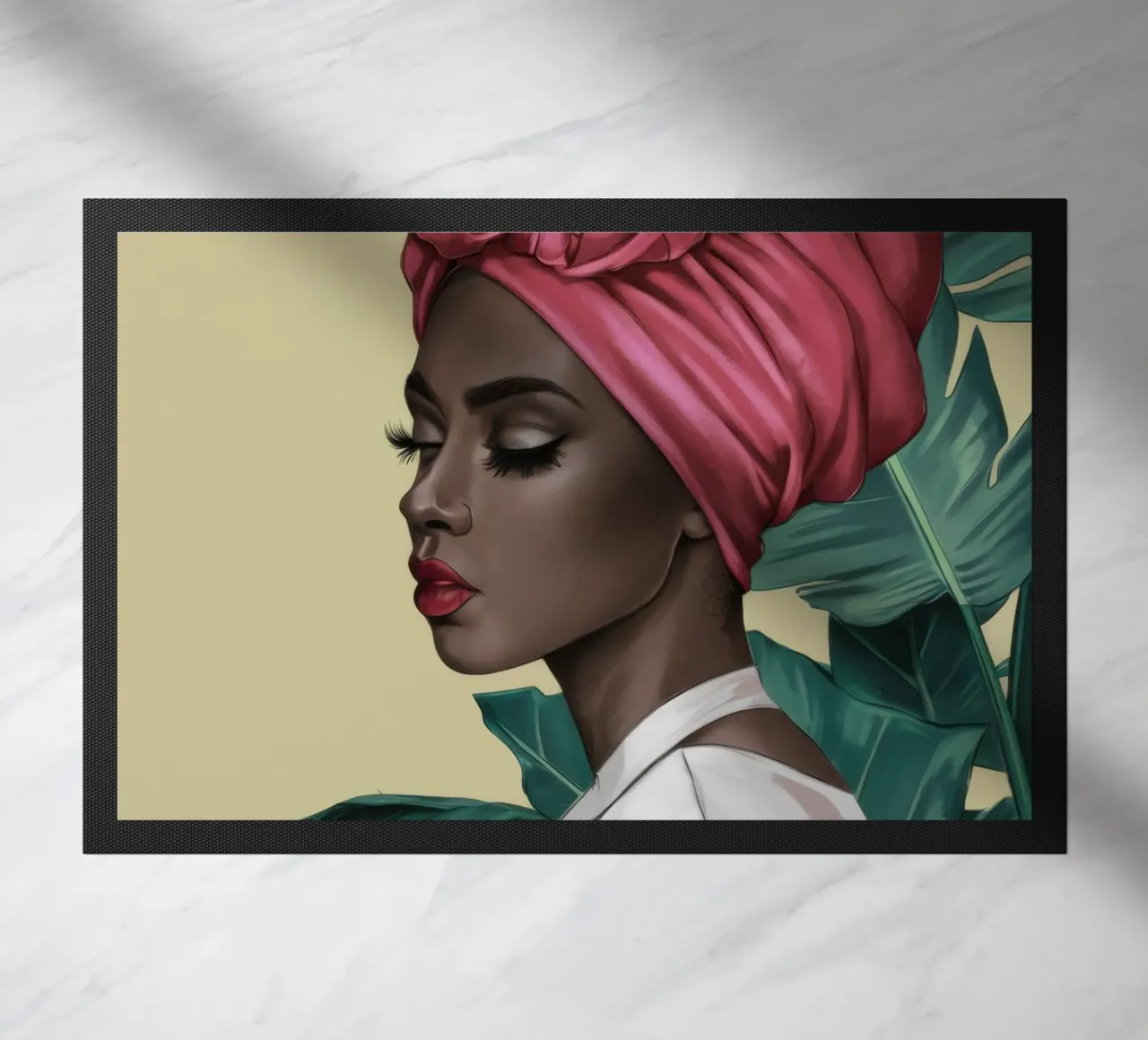 Grace in turbante rosa zerbino da Flock Reverie