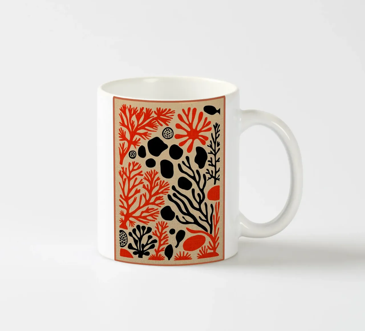 Barriere coralline d'epoca tazza in ceramica da VintageDesign
