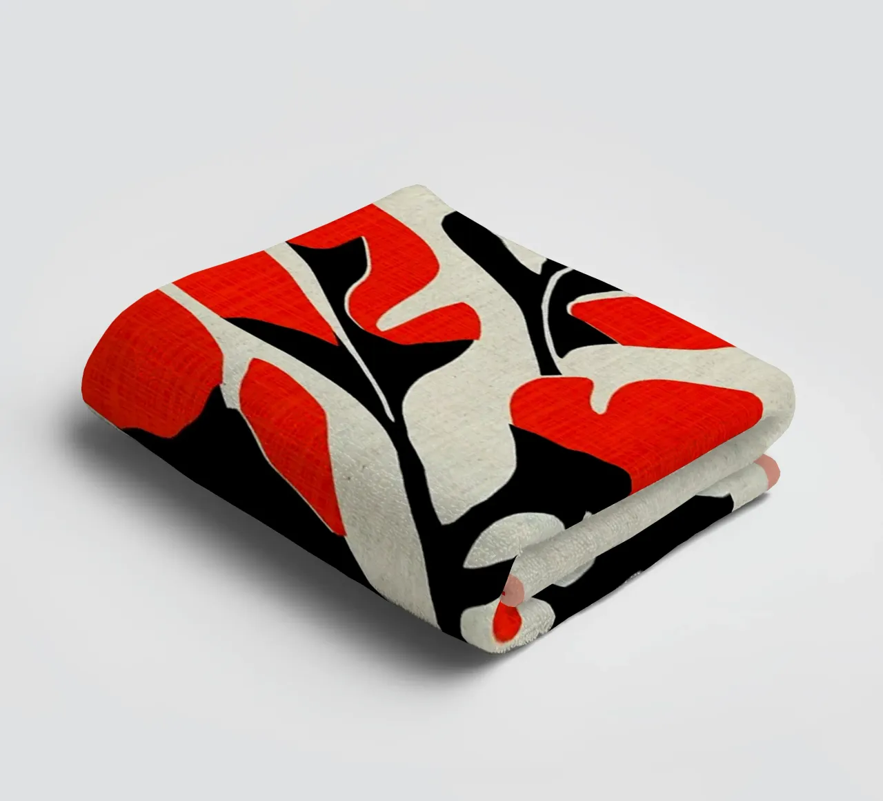 Retro Nature Print towel by VintageDesign