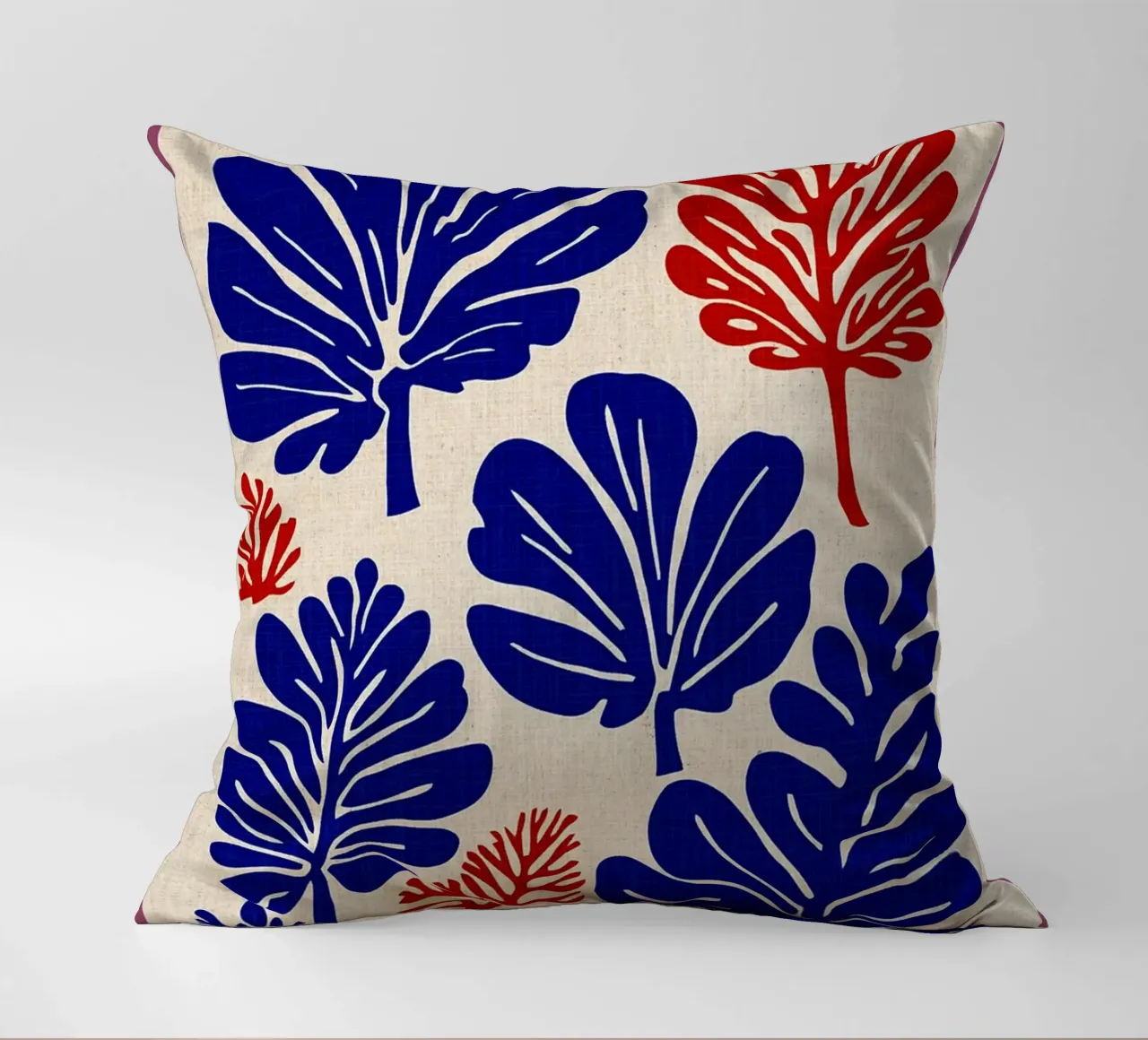 Foglie ritagliate retrò cuscino da VintageDesign