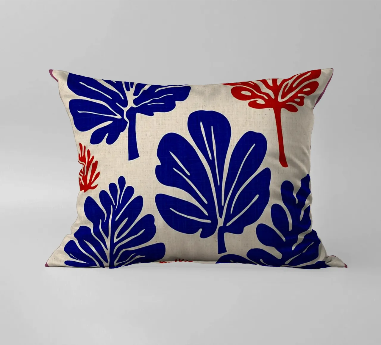 Foglie ritagliate retrò cuscino da VintageDesign