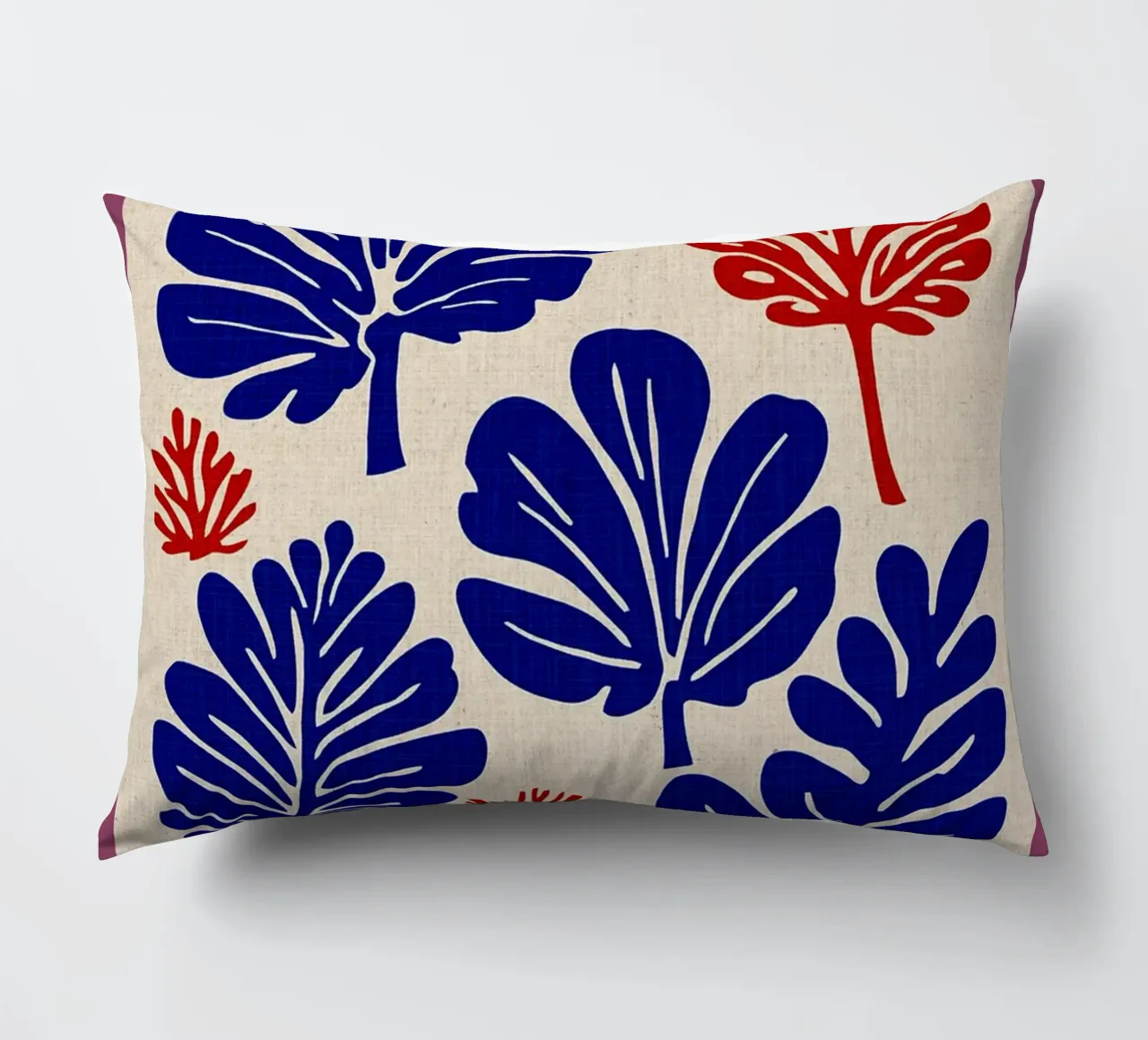 Foglie ritagliate retrò cuscino da VintageDesign