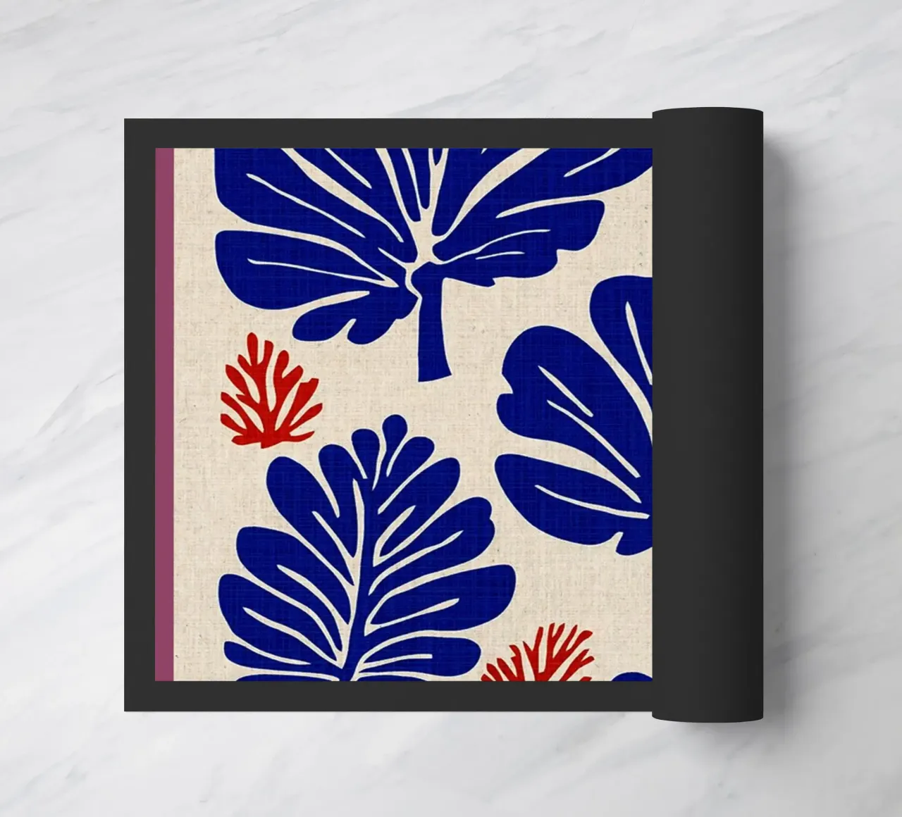 Foglie ritagliate retrò zerbino da VintageDesign