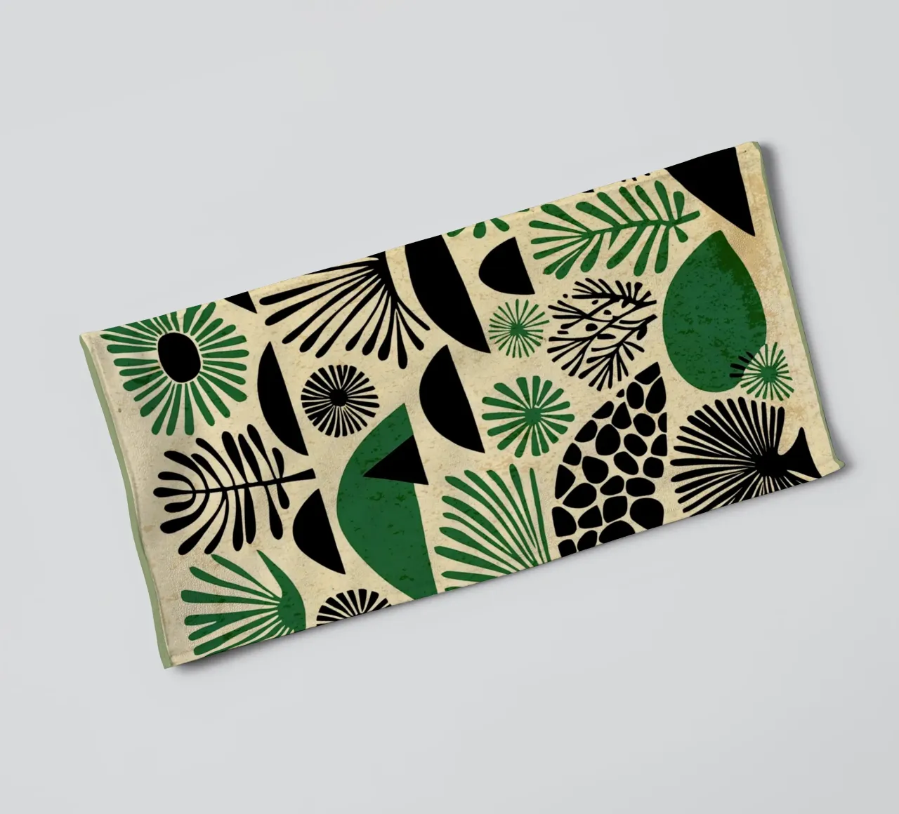 Retro Abstract Nature towel by VintageDesign