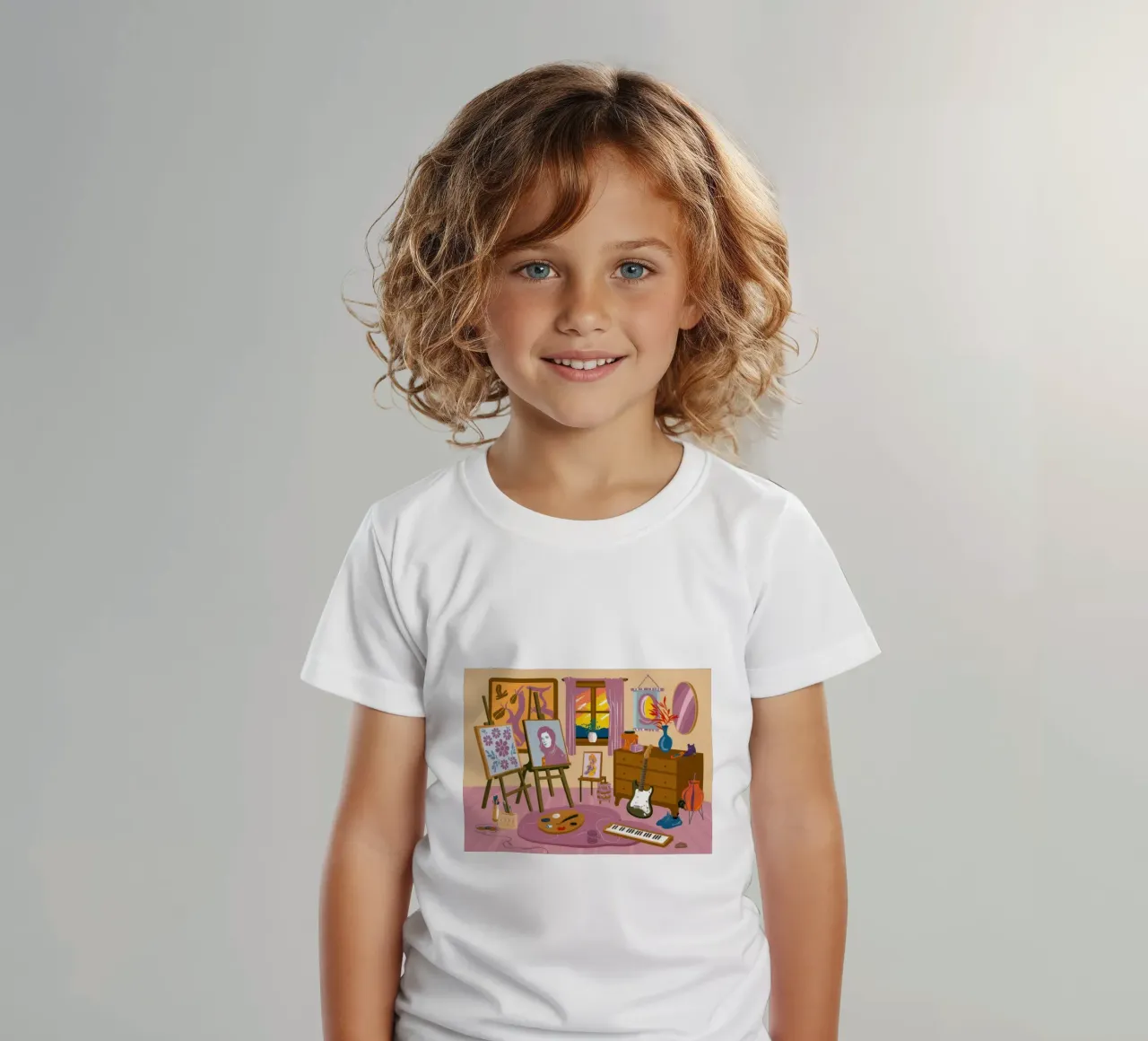 Atelier Chromatic Creation kids t-shirt by Prism Ritual