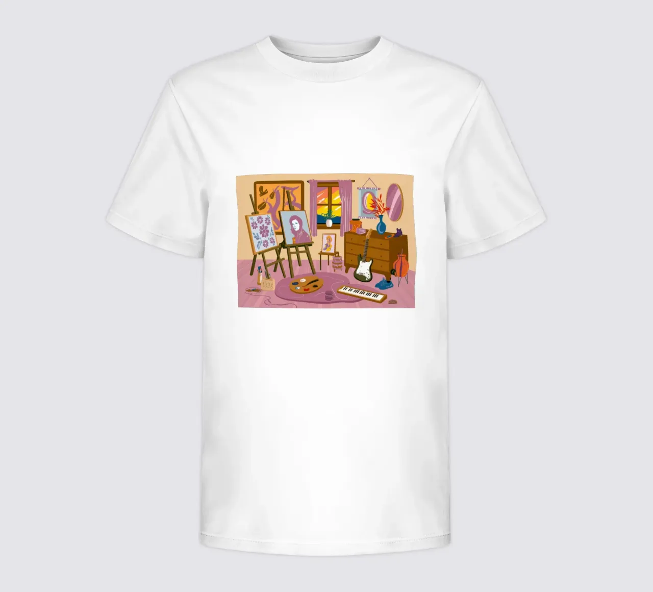 Atelier Chromatic Creation kids t-shirt by Prism Ritual