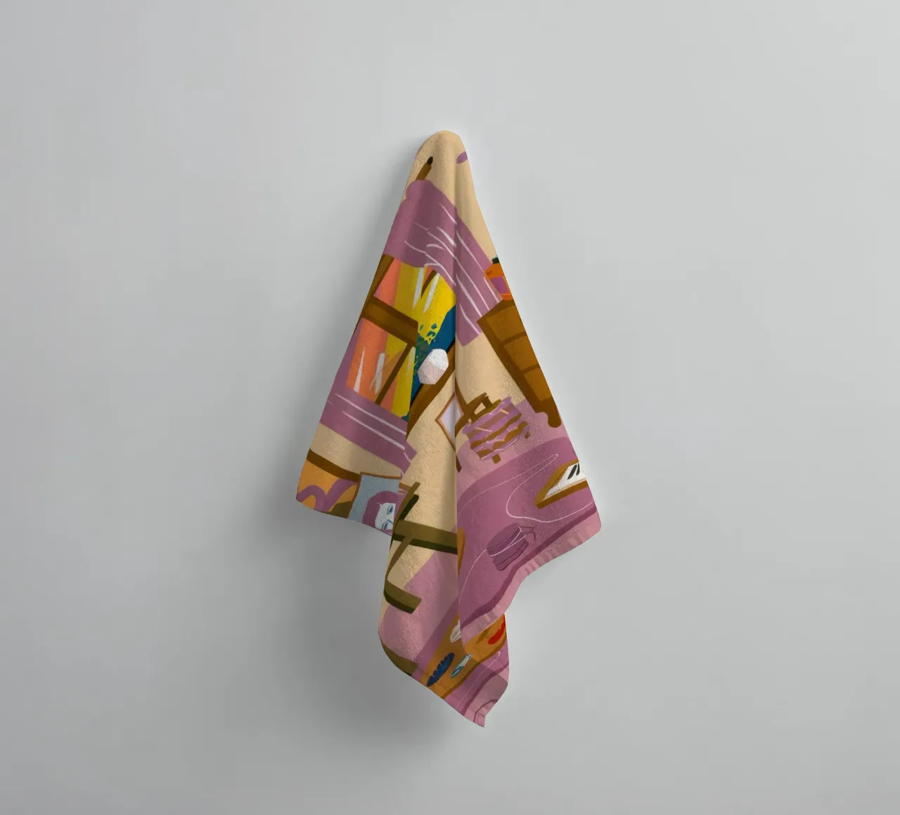 Atelier Creazione Cromatica asciugamano da bagno da Prism Ritual