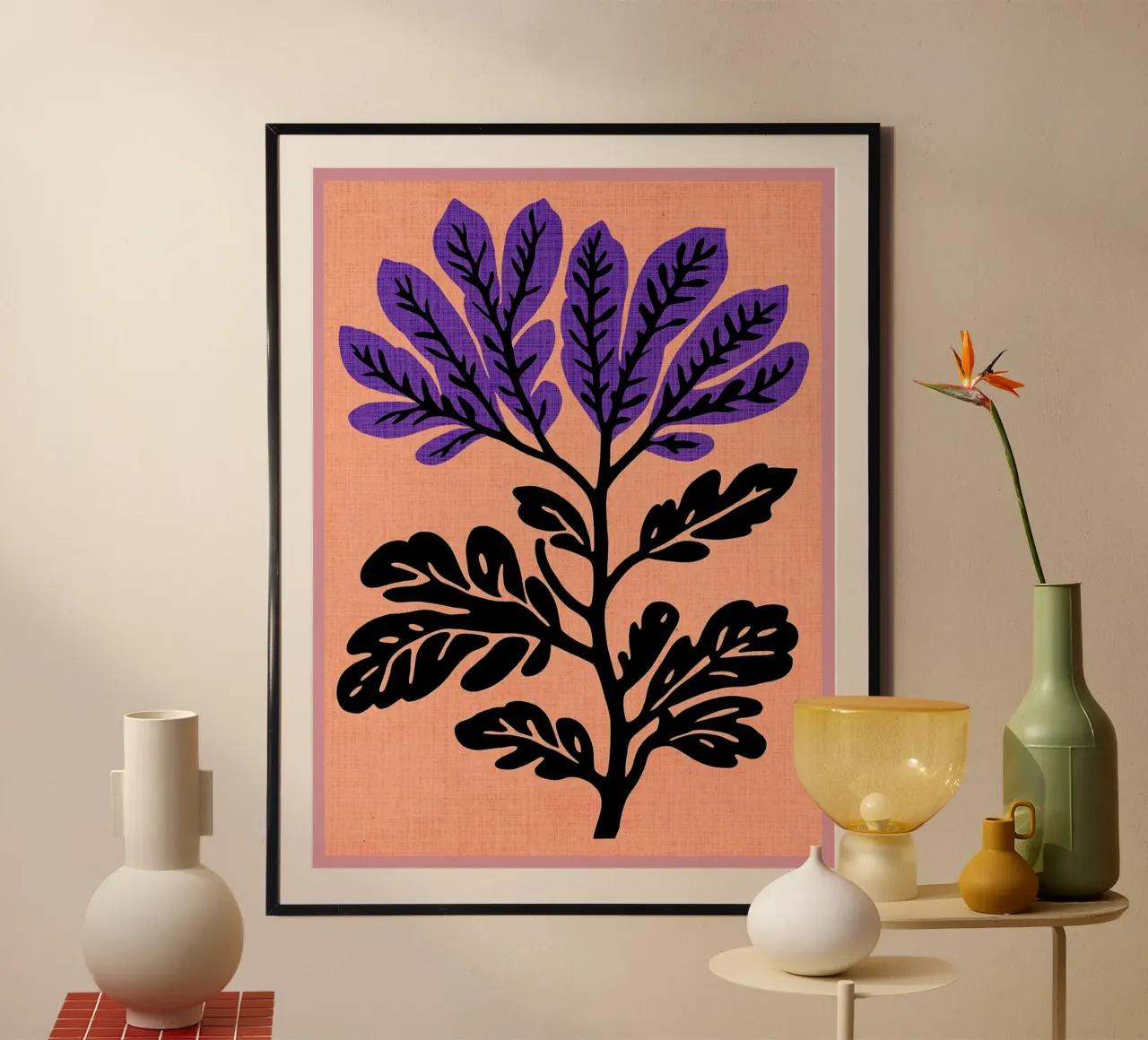 Peach Fuzz Nature poster da DanielDesign