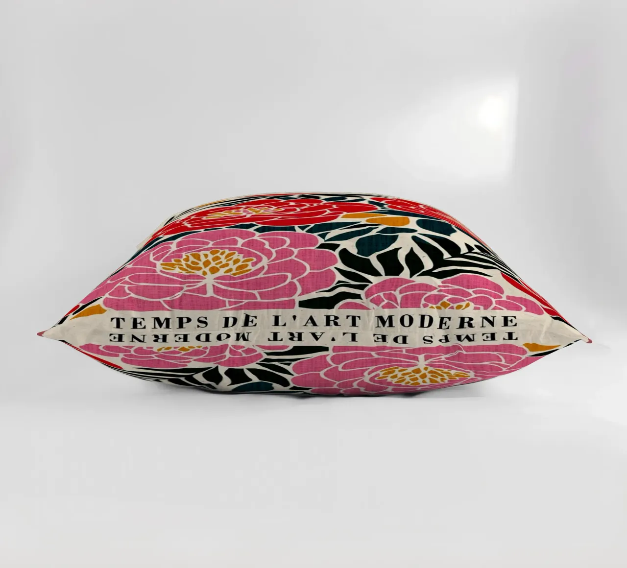 Poster coloré de la nature coussin de DanielDesign