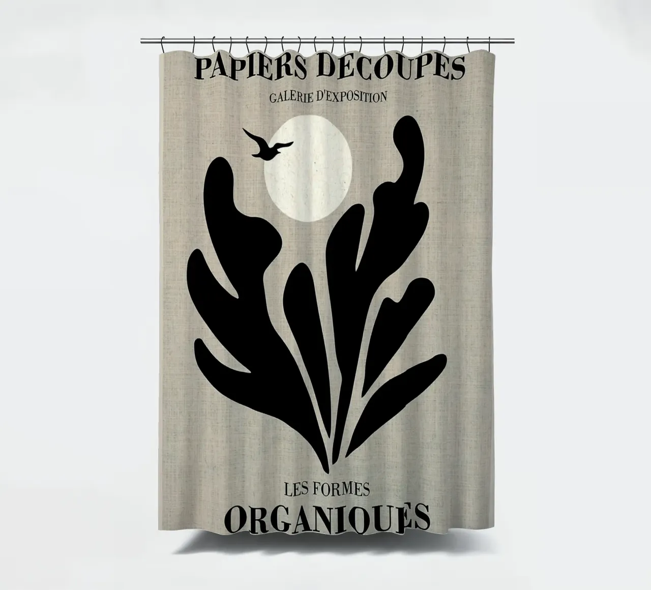 Forme organiche No7 tenda da doccia da DanielDesign