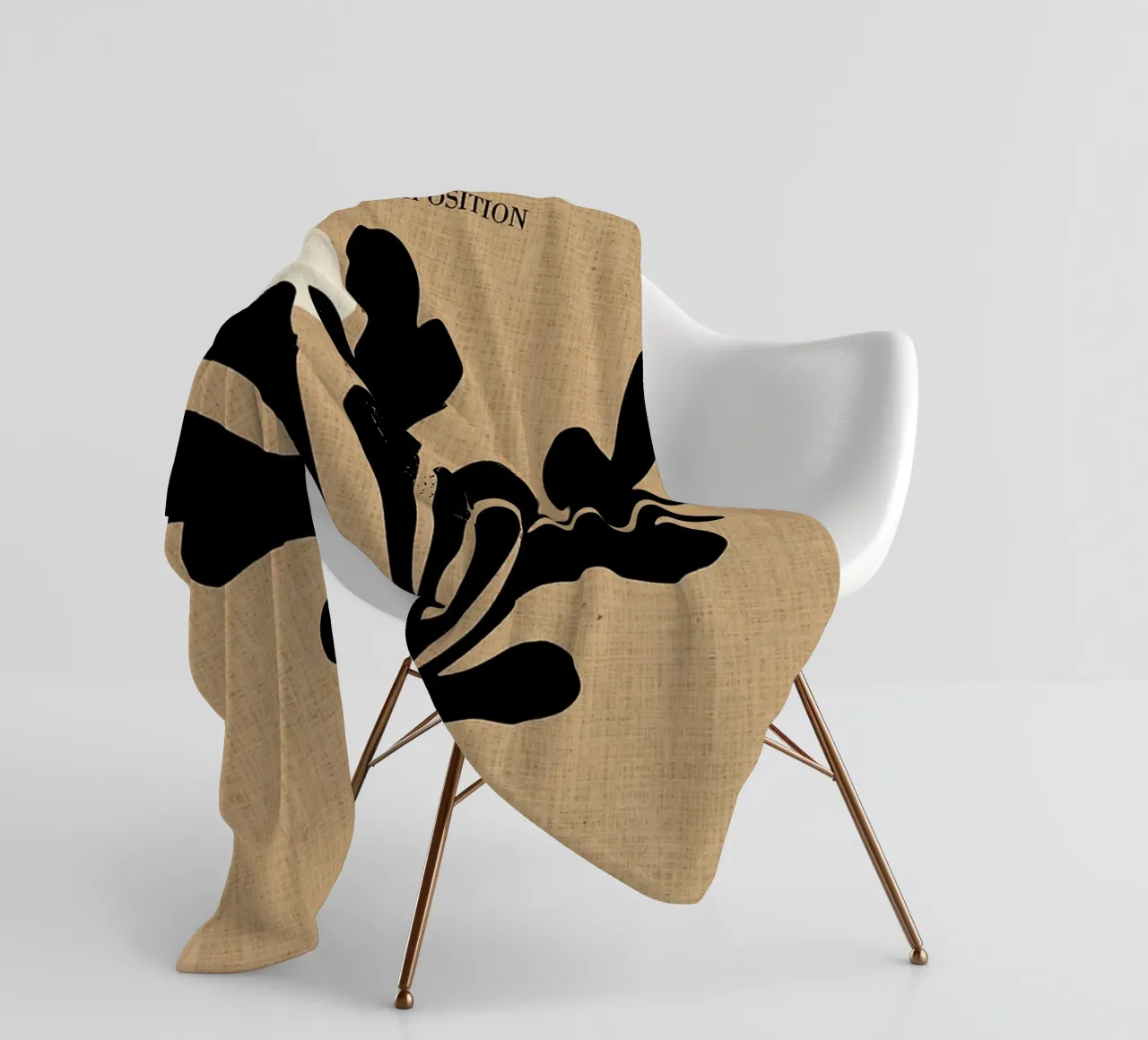 Forme organiche n. 6 coperta in pile da DanielDesign