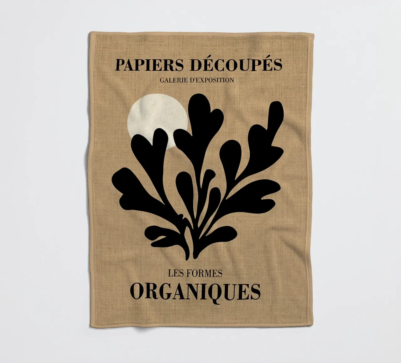 Forme organiche n. 6 coperta in pile da DanielDesign