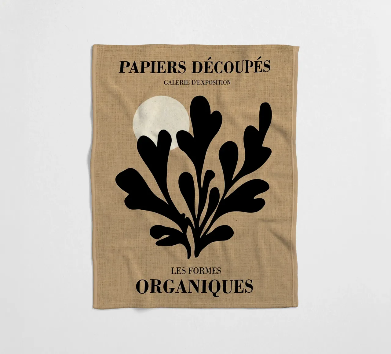 Forme organiche n. 6 coperta in pile da DanielDesign