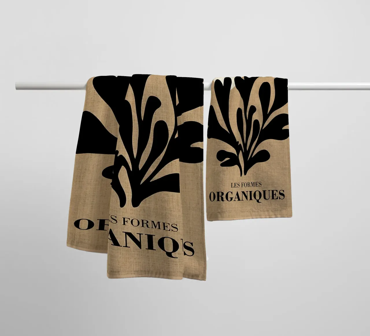 Forme organiche n. 6 asciugamano da bagno da DanielDesign