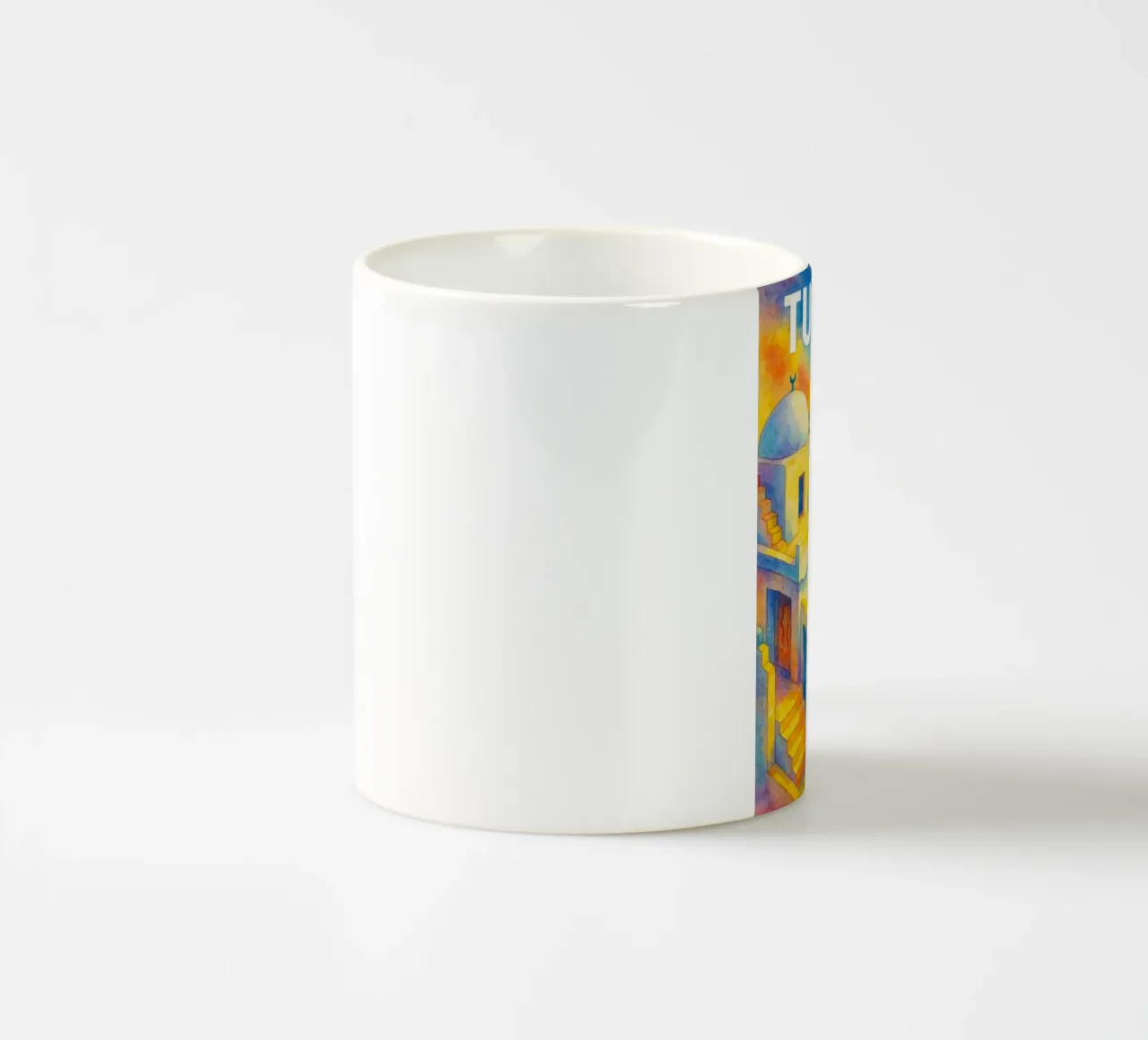 Tunisia Dipingere l'immaginazione tazza in ceramica da Diamond