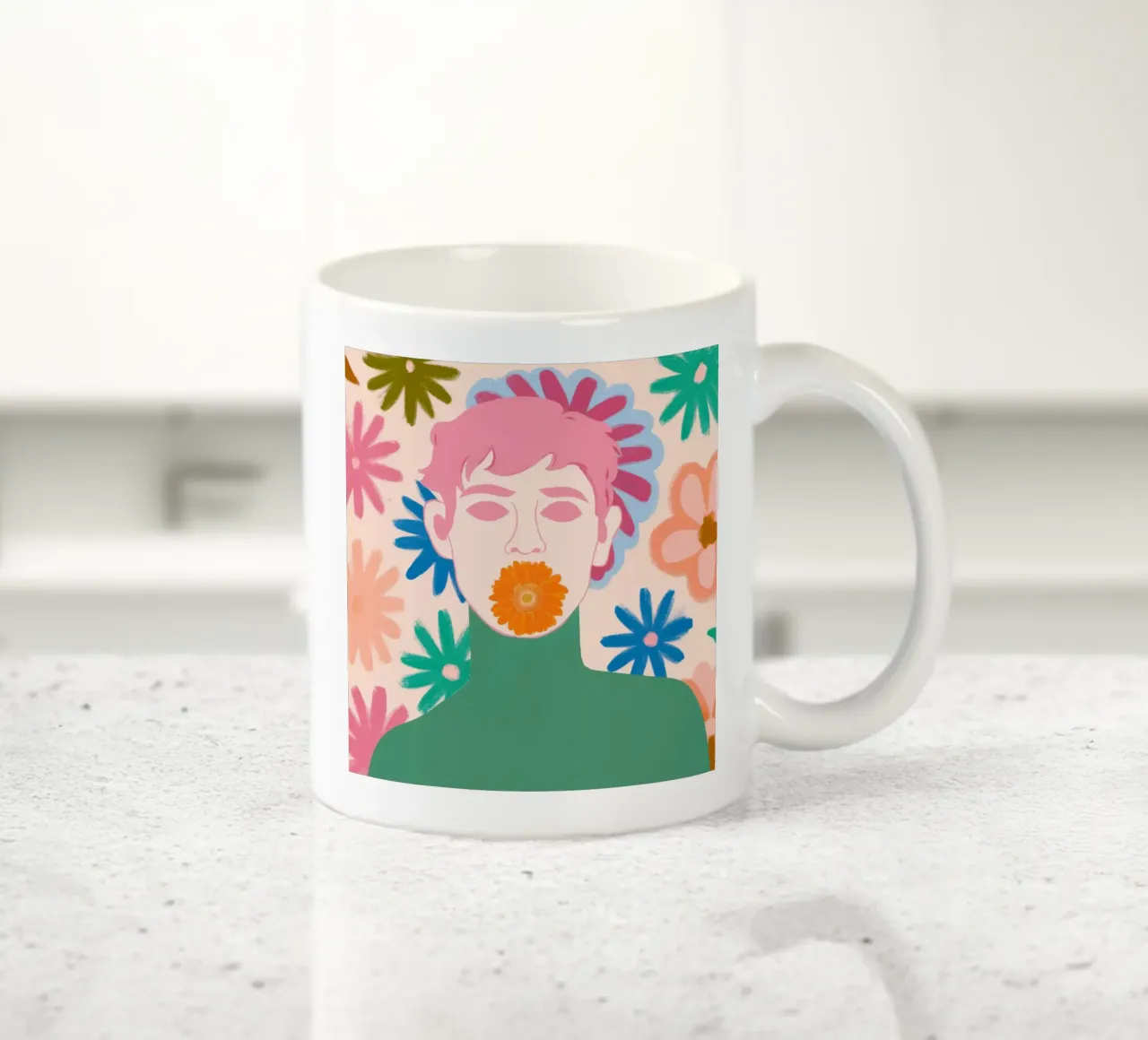 Flora Uomo Gentile tazza in ceramica da Prism Ritual