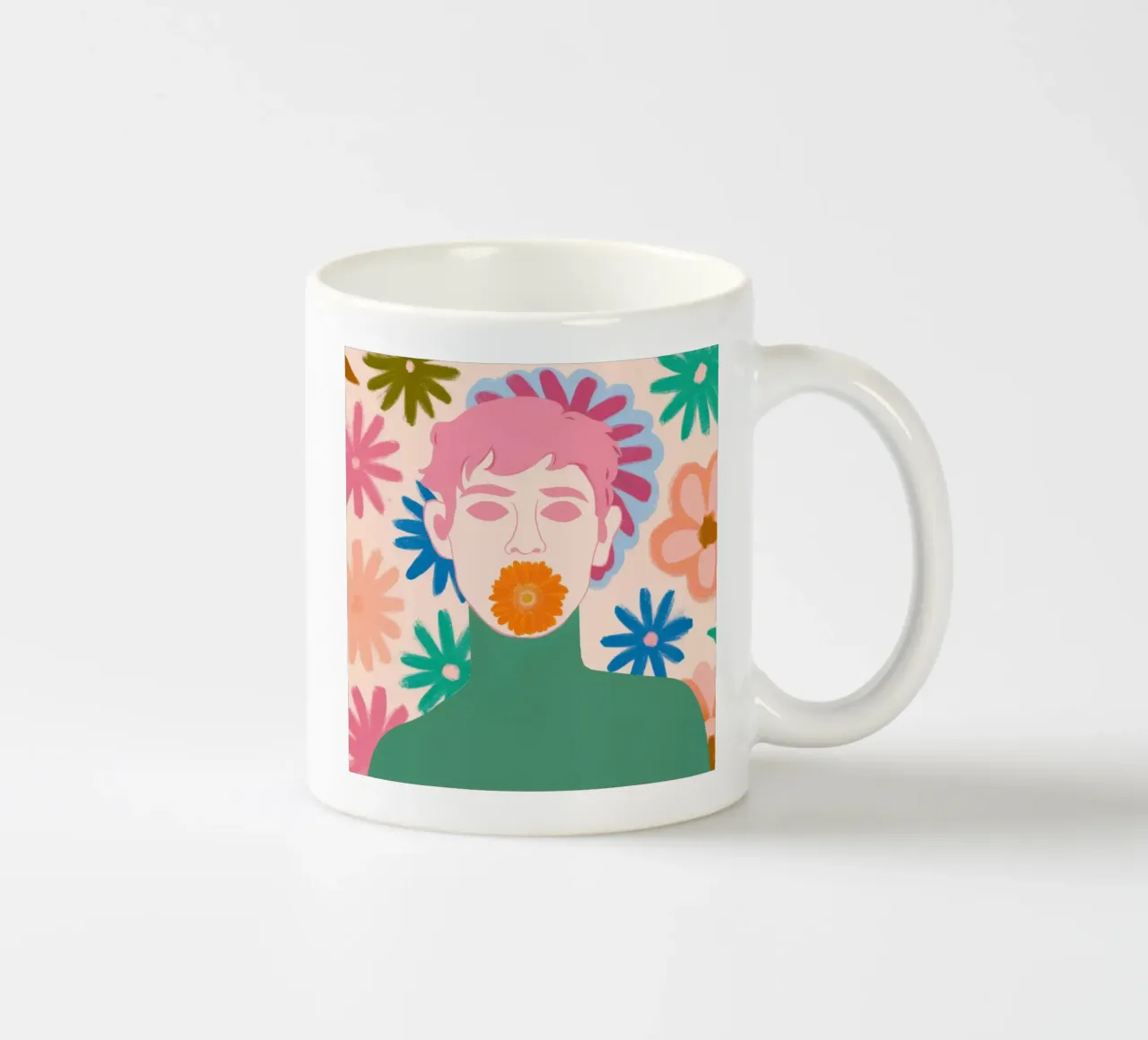 Flora Uomo Gentile tazza in ceramica da Prism Ritual