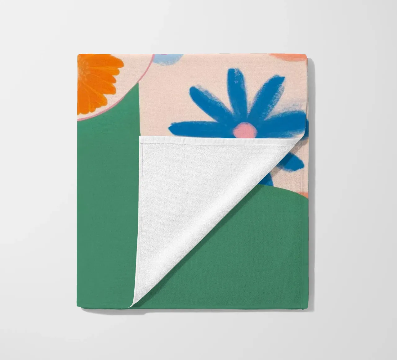 Flora Gentle Man Strandtuch von Prism Ritual