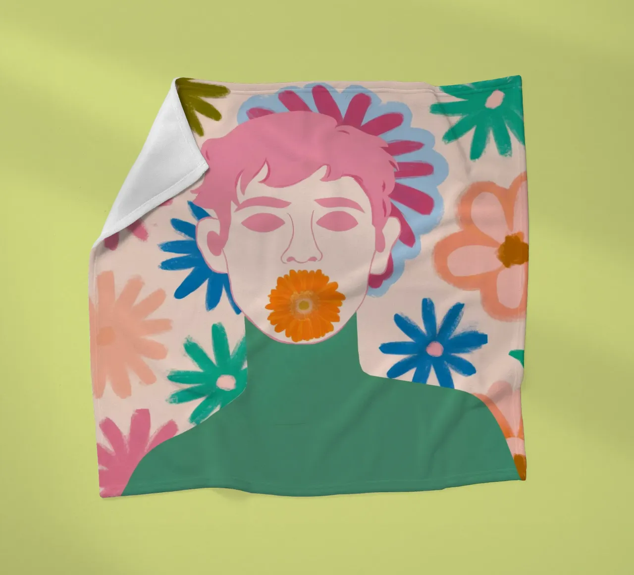 Flora Uomo Gentile coperta in pile da Prism Ritual
