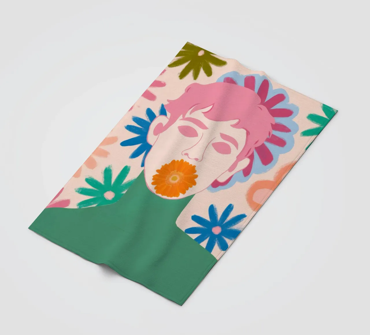 Flora Uomo Gentile coperta in pile da Prism Ritual