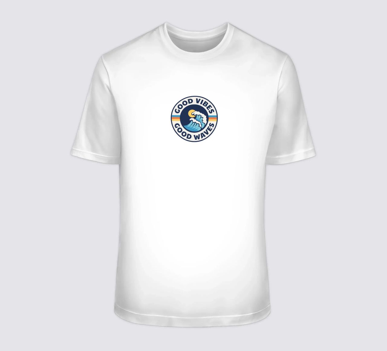Good Vibes Good Waves t-shirt da Apparel King
