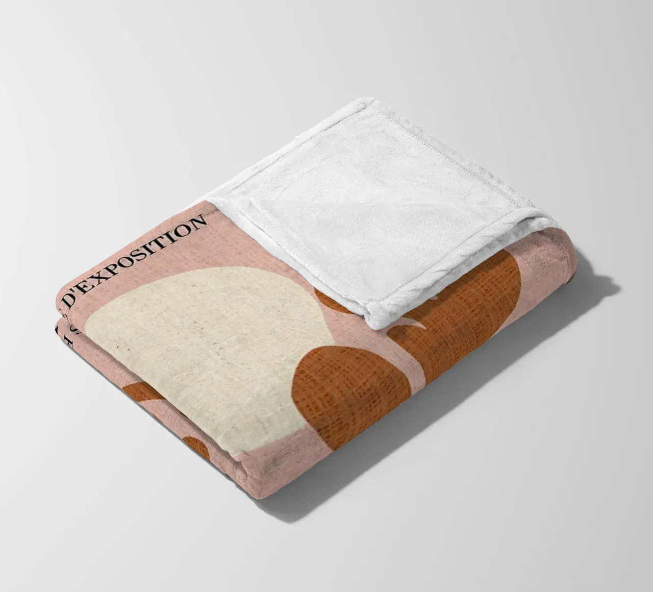 Forme organiche No4 coperta in pile da Terry Jason Kratz